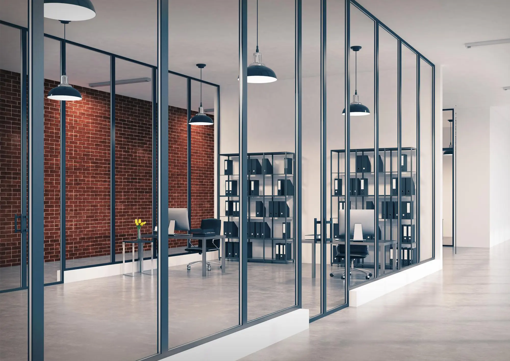 پارتیشن شیشه ای arax